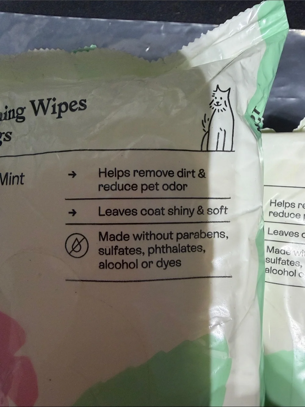 Botanical Mint Grooming Wipes for Dogs - Kindfull